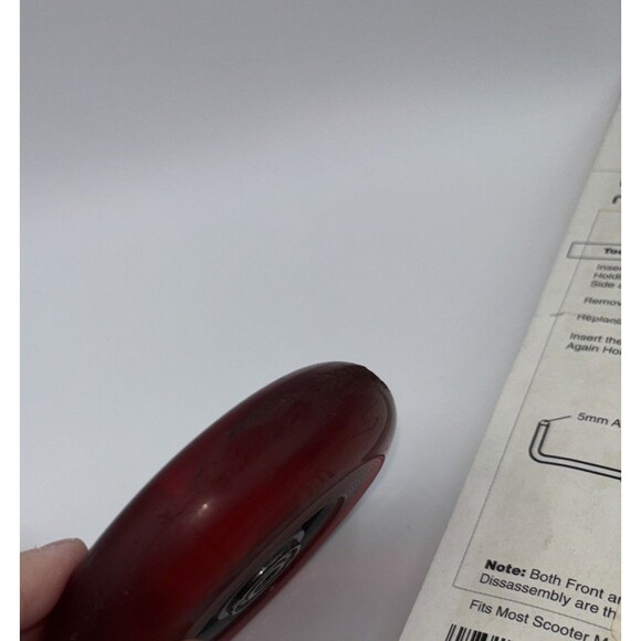 Huffy Micro Scooter Replacement Bearing Wheels Set-99911 ABEC 5 Red Flaw 2000 - Picture 3 of 10